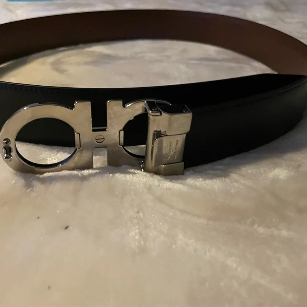 Ferragamo reversible leather belt
